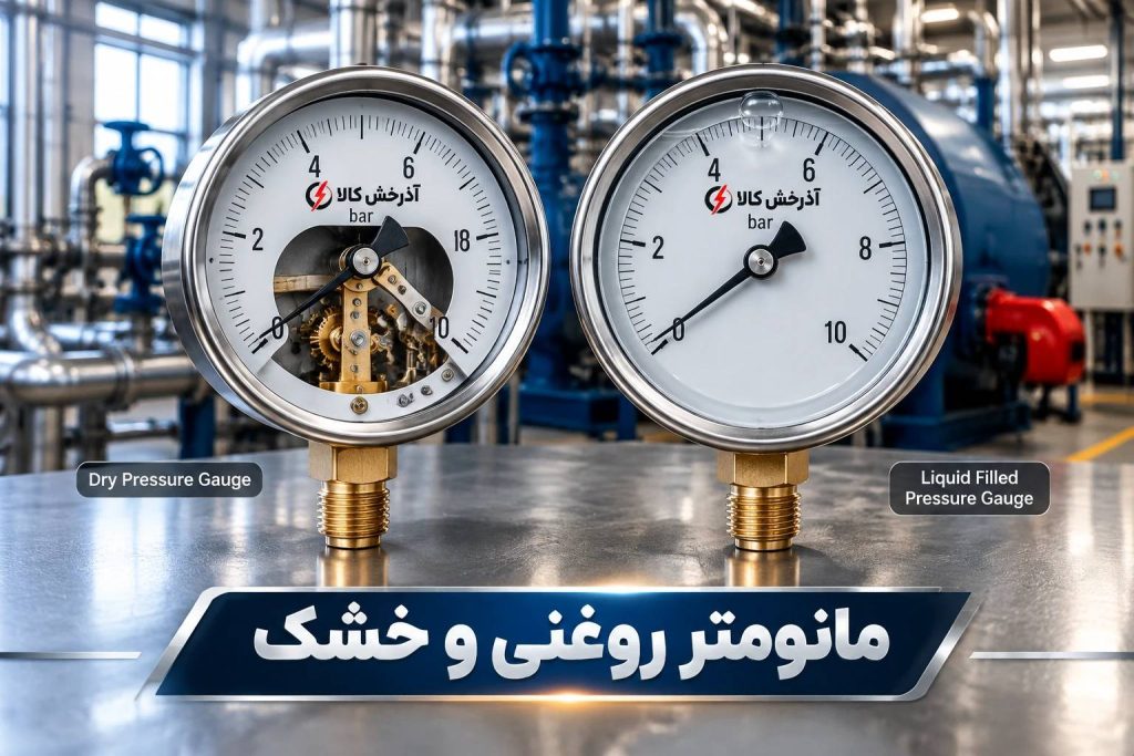 مانومتر روغنی و خشک